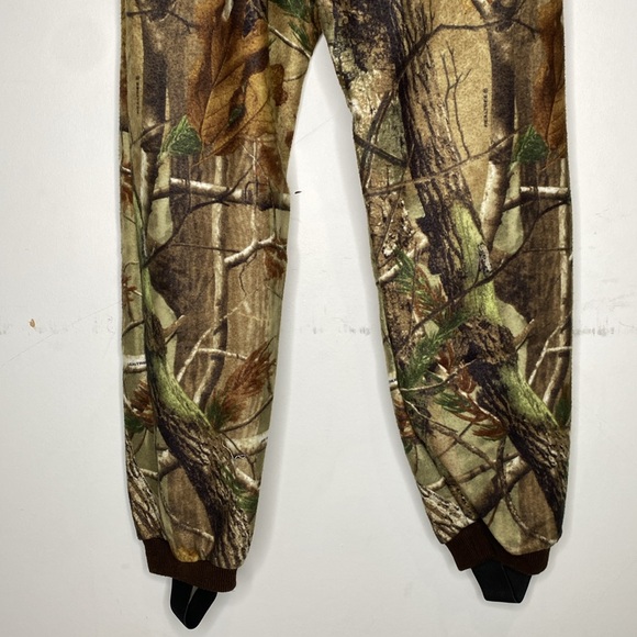 Vintage Redhead Realtree Camouflage Fleece Pants: Size Medium - Picture 6 of 9